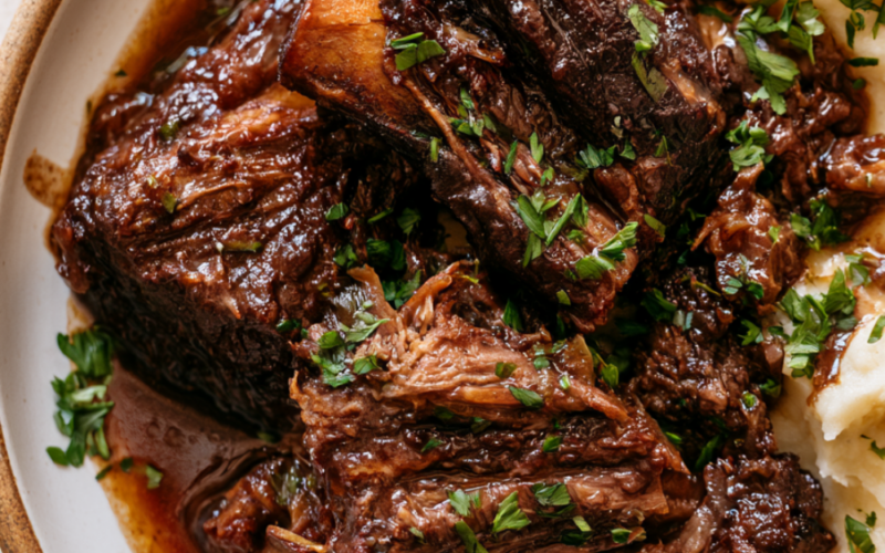 Crockpot Beef Short Ribs