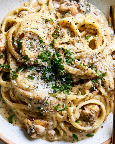 Crockpot Chicken Alfredo