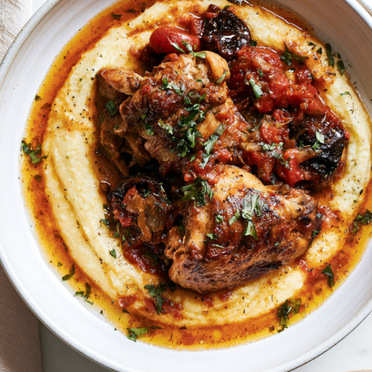 Crockpot Chicken Cacciatore