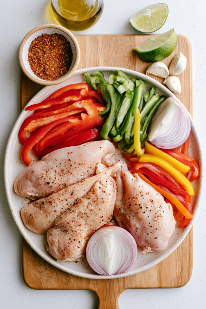 Crockpot Chicken Fajitas 