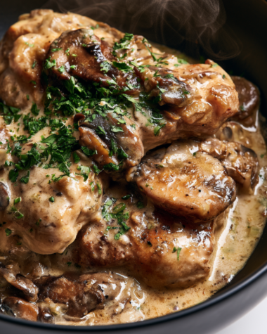 Crockpot Chicken Marsala
