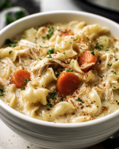 Crockpot Chicken and Noodles (1)