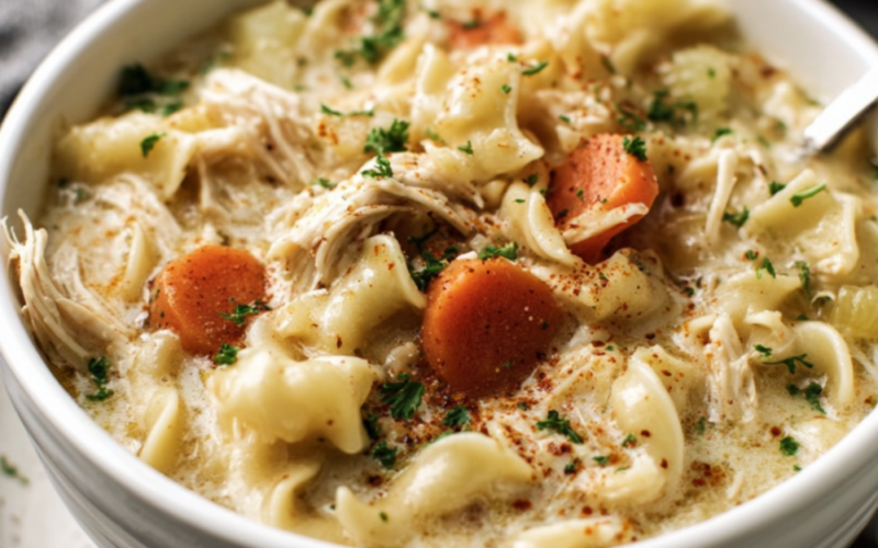 Crockpot Chicken and Noodles (1)