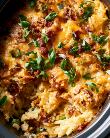 Crockpot Hashbrown Casserole