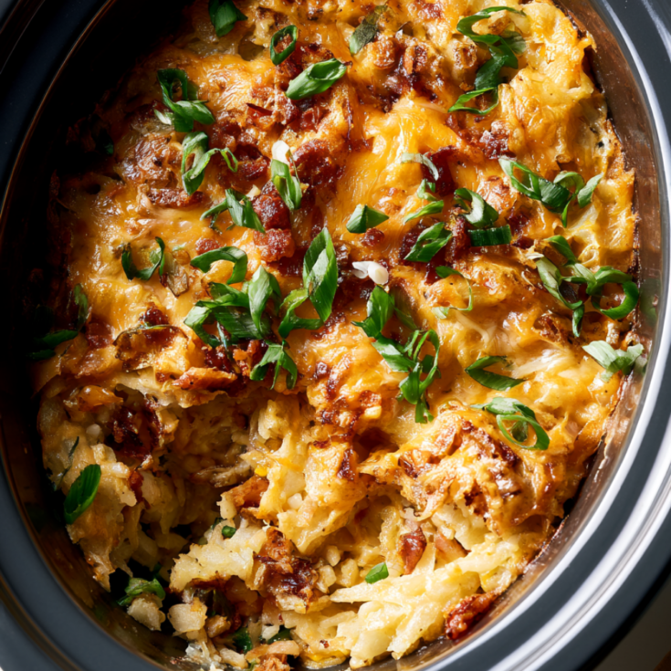 Crockpot Hashbrown Casserole