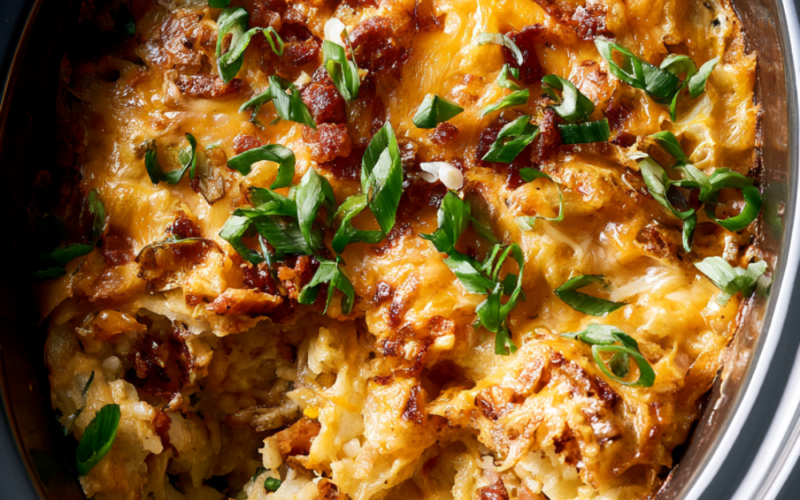 Crockpot Hashbrown Casserole