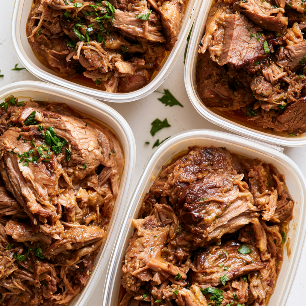 Crockpot Italian Beef-meal prep