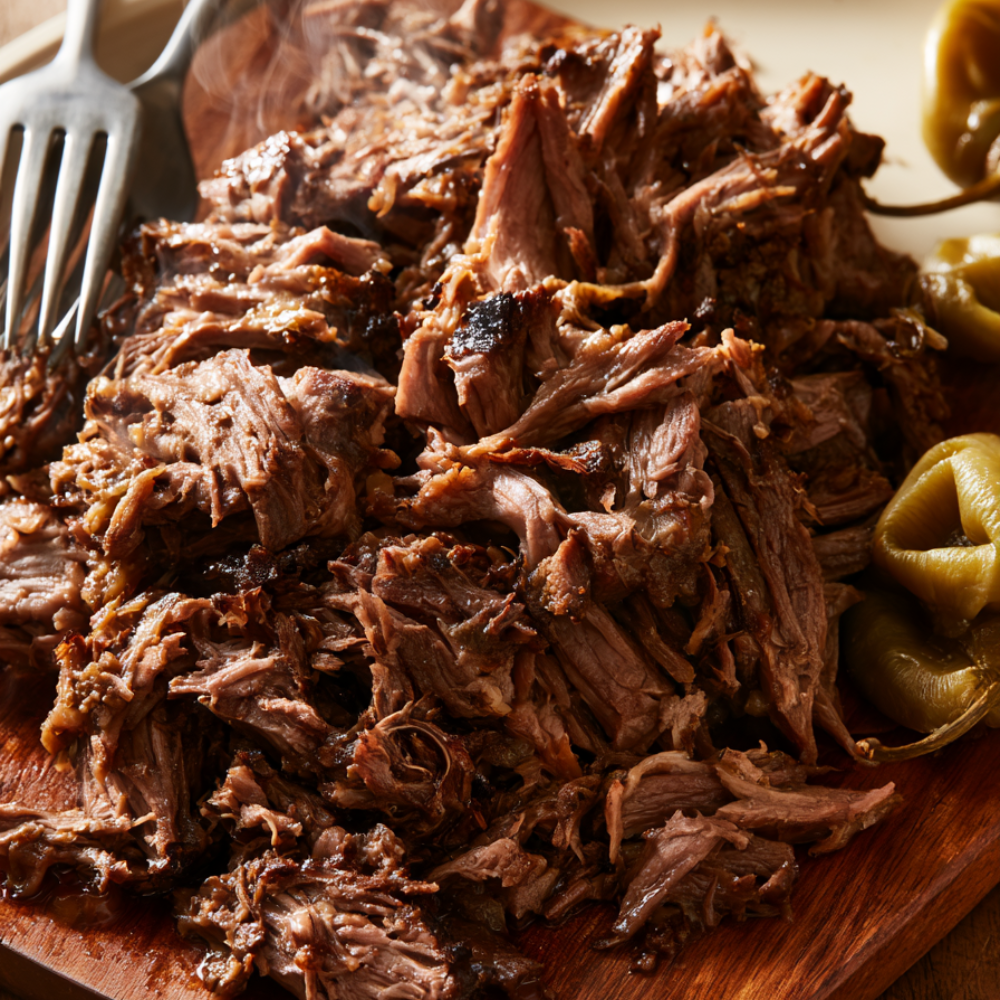 Crockpot Italian Beef-shredded