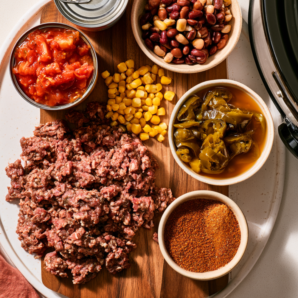 Crockpot Taco Soup-ingredients