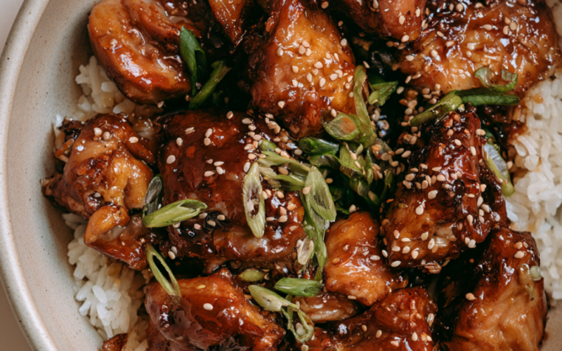 Crockpot Teriyaki Chicken