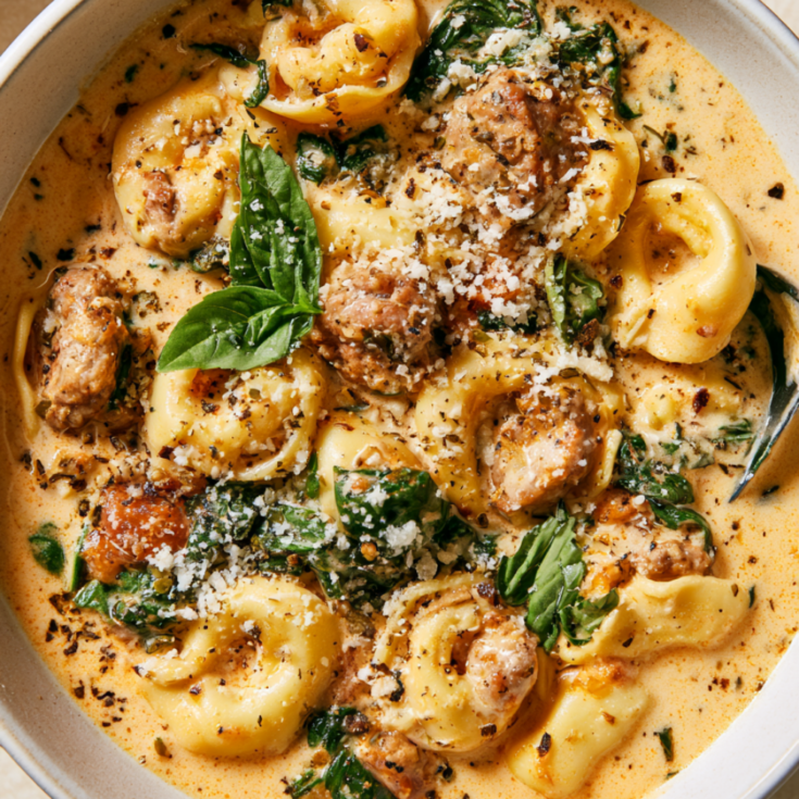 Crockpot Tortellini Soup