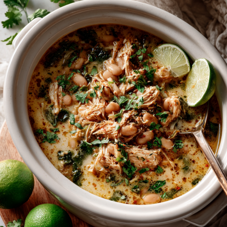 Crockpot White Chicken Chili-slow cooker