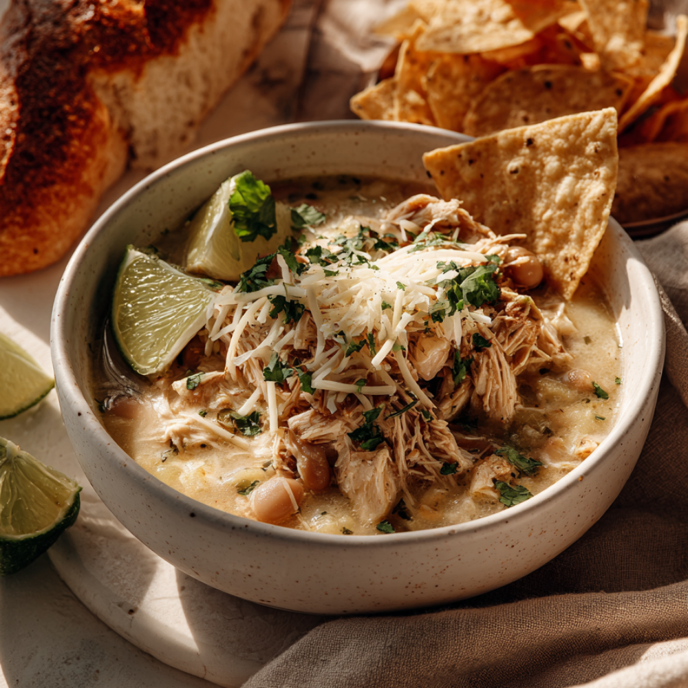 Crockpot White Chicken Chili