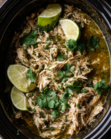 Salsa Verde Chicken Crockpot