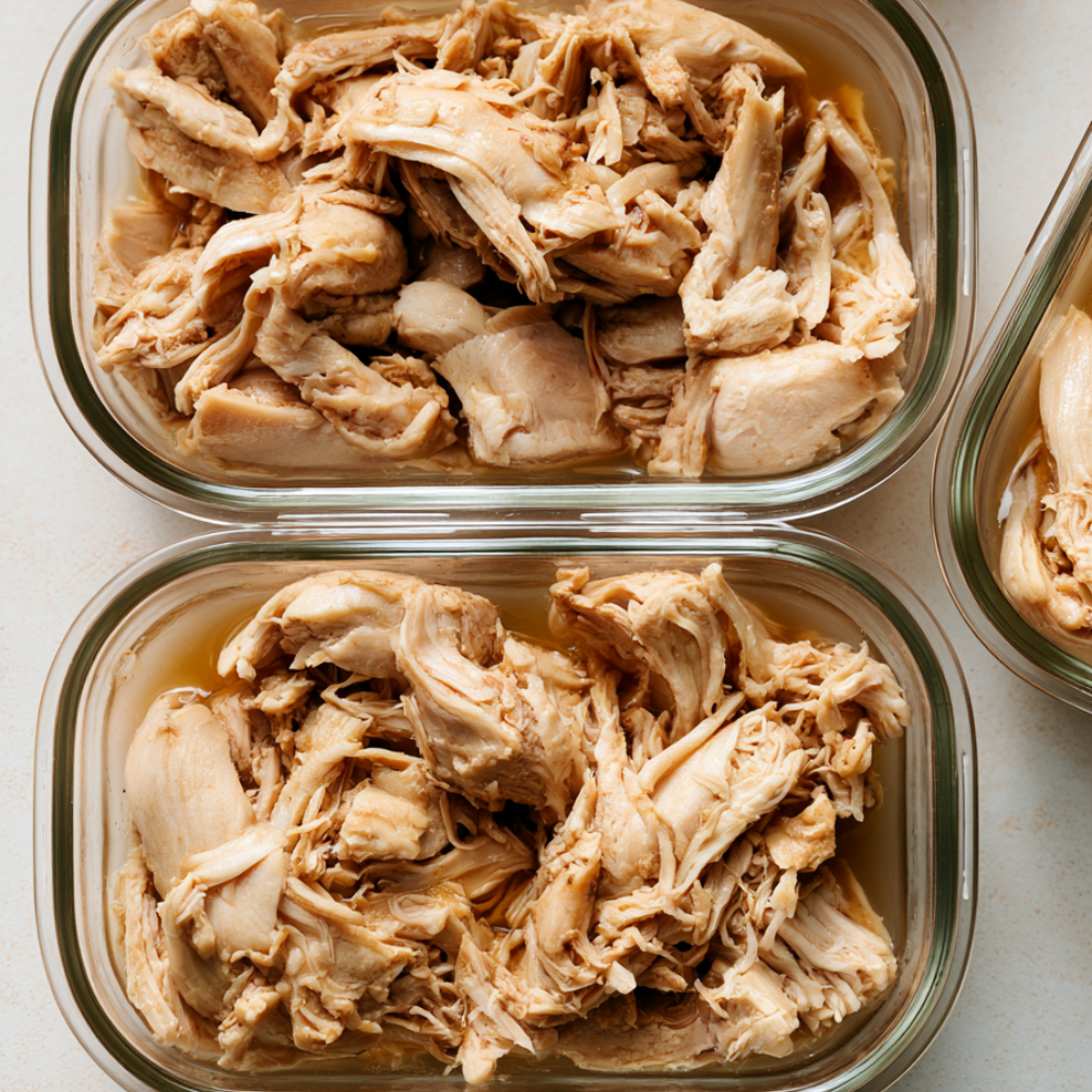 Shredded Chicken for Meal Prep