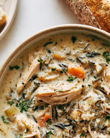chicken wild rice soup crockpot