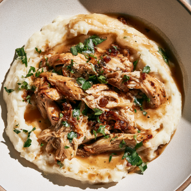 Crockpot Chicken and Gravy