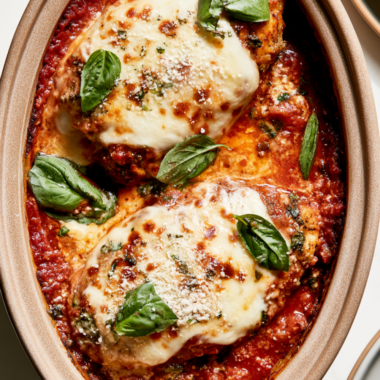 Crockpot Chicken Parmesan