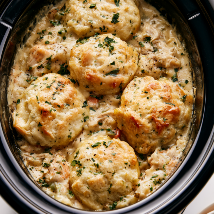 crockpot chicken pot pie
