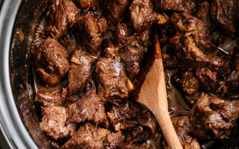 crockpot steak bites