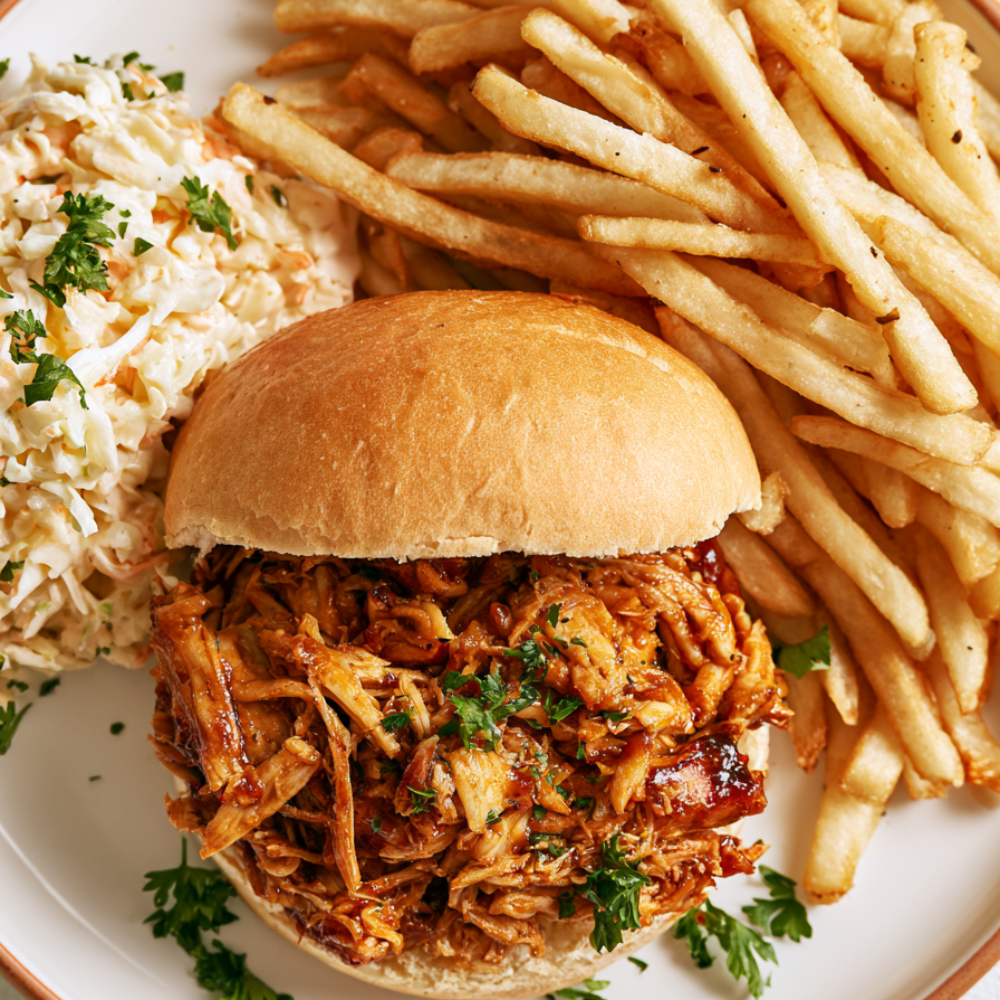 BBQ Chicken Crockpot-serving ideas