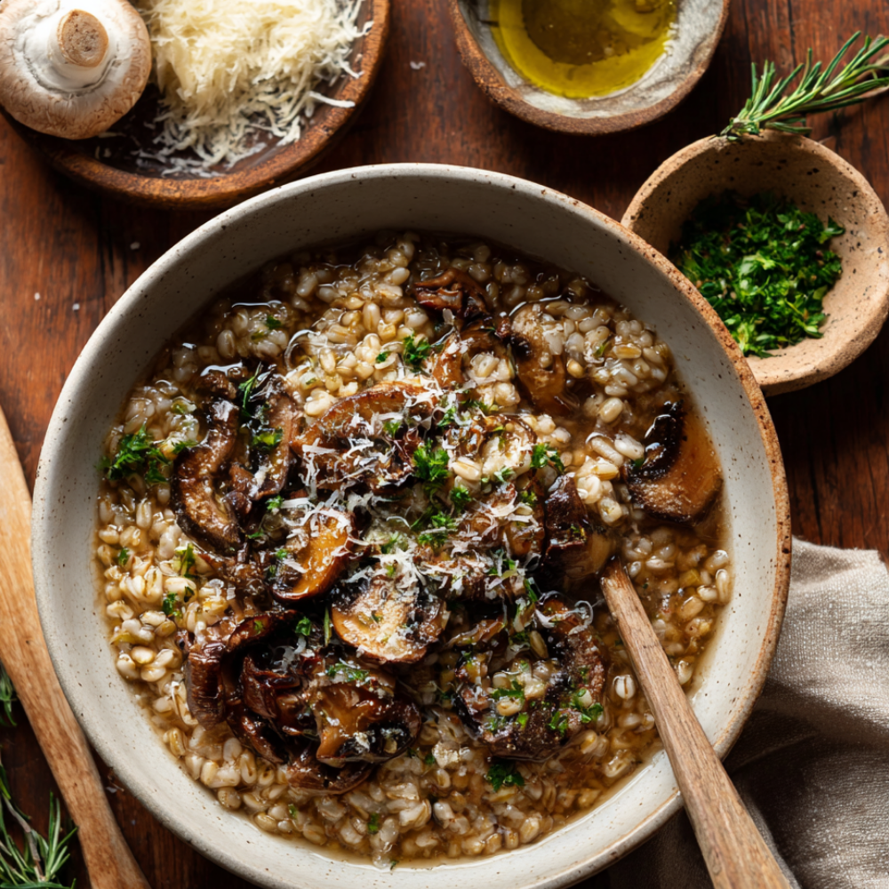 Beef Barley Soup in Crockpot Variation