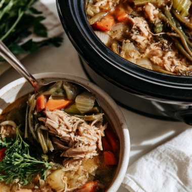 Chicken Vegetable Soup Crockpot