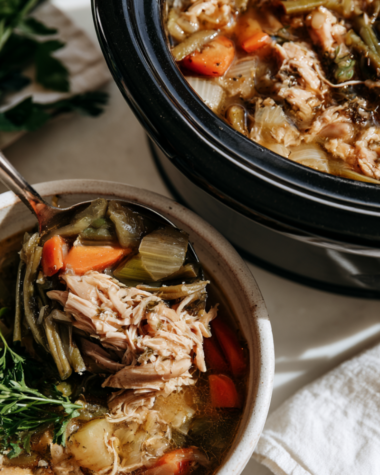 Chicken Vegetable Soup Crockpot