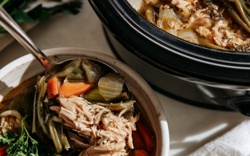 Chicken Vegetable Soup Crockpot