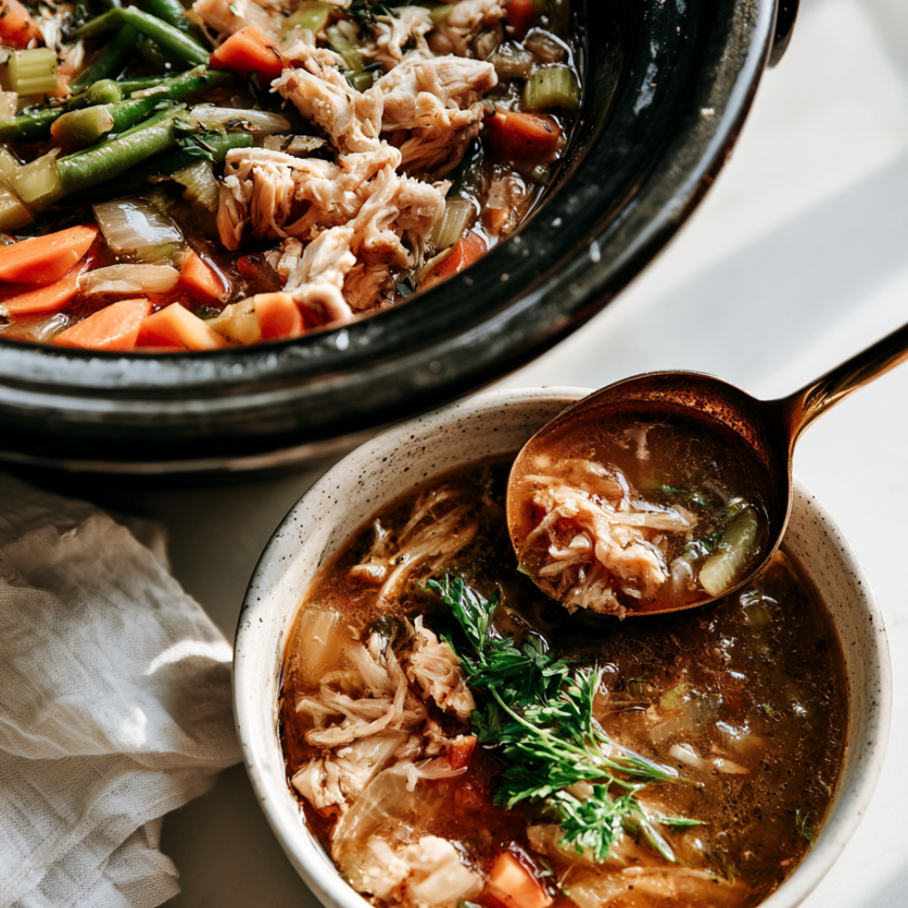 Chicken Vegetable Soup Crockpot