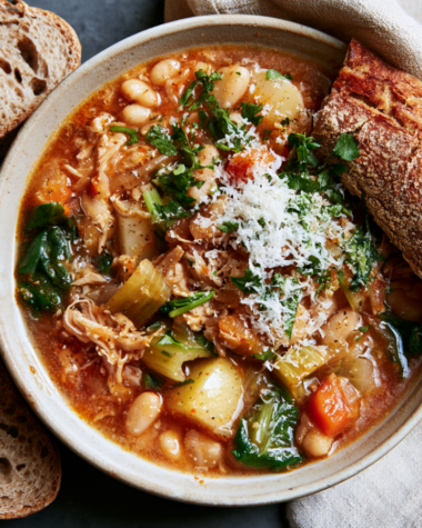 Cozy High-Protein Crockpot Vegetable Soup