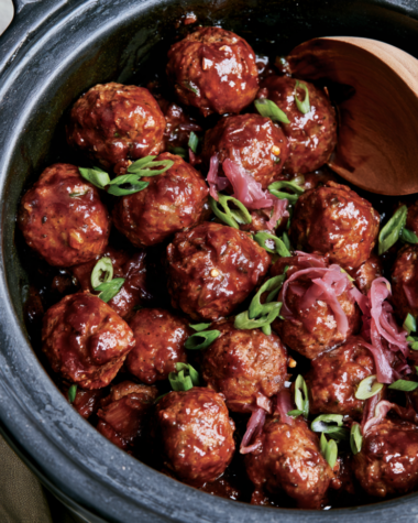 Crockpot BBQ Meatballs