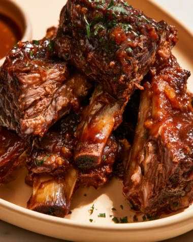 Crockpot Beef Ribs-close up