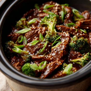 Crockpot Beef and Broccoli