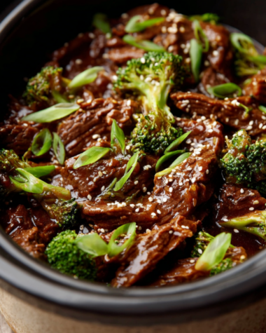 Crockpot Beef and Broccoli