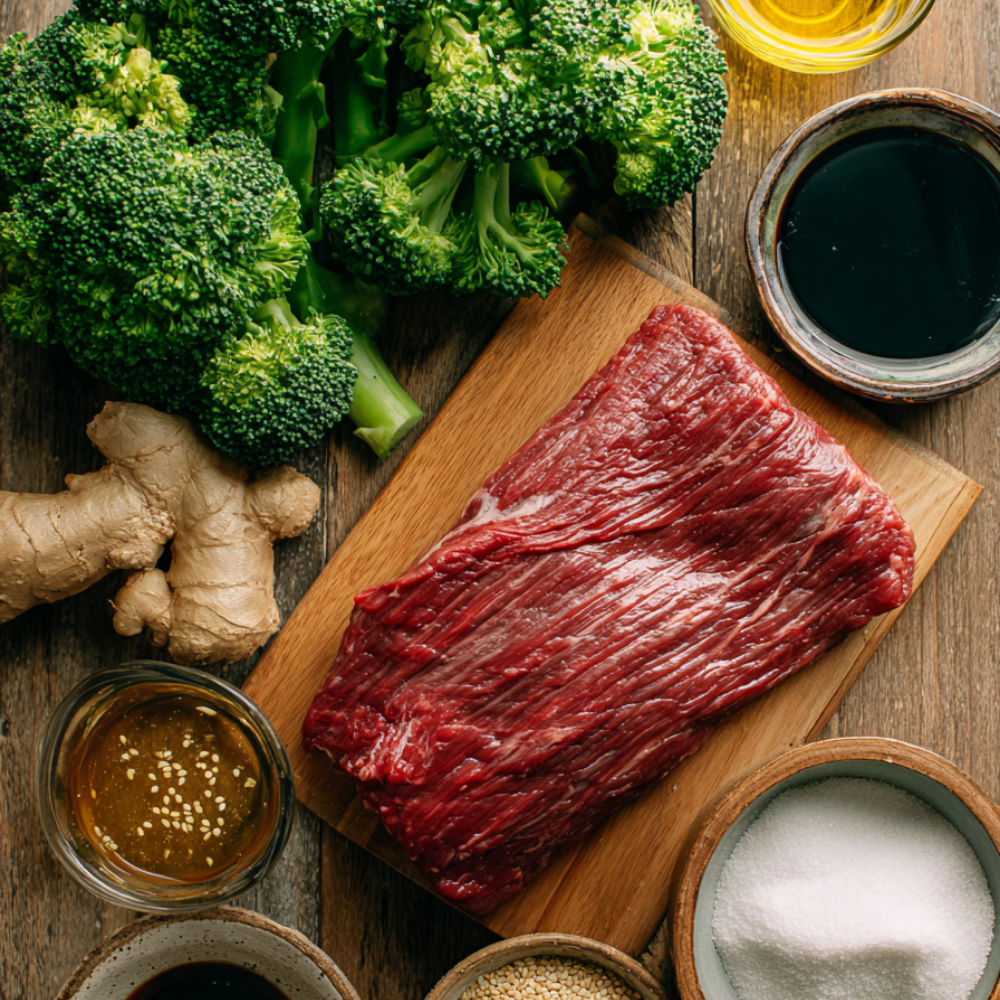 Crockpot Beef and Broccoli-ingredients