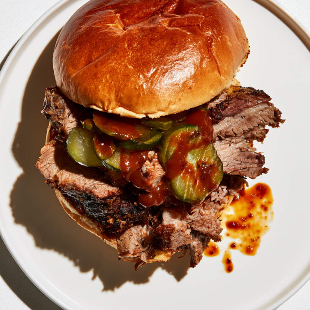 Crockpot Brisket Sandwiches