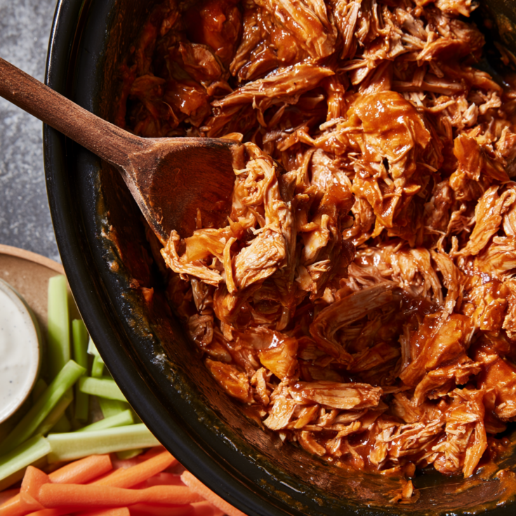 Crockpot Buffalo Chicken
