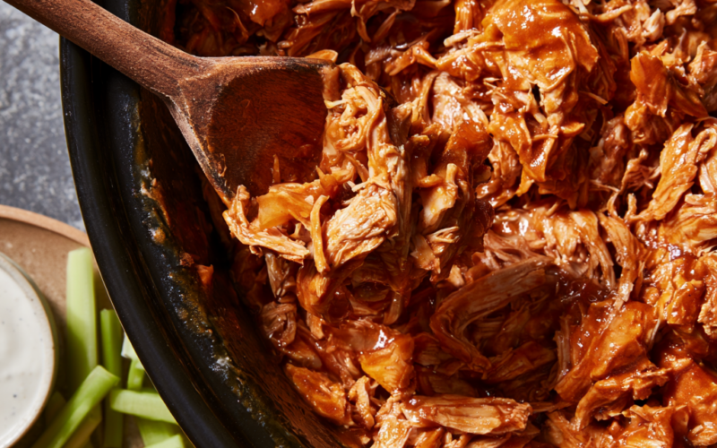 Crockpot Buffalo Chicken