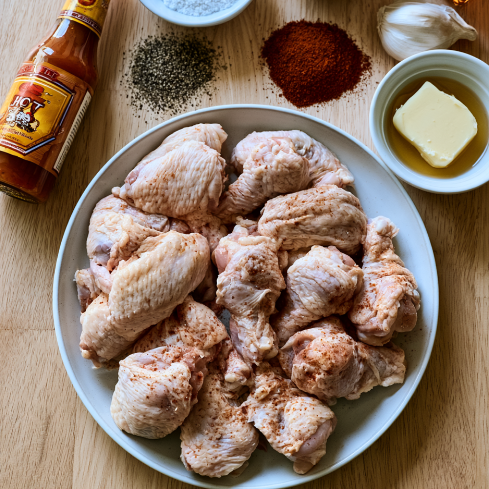 Crockpot Buffalo Chicken Wings Ingredients