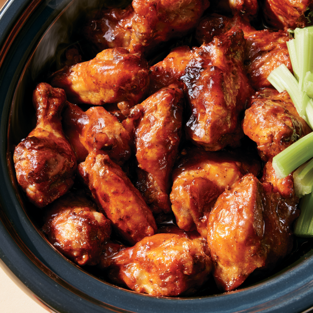 Crockpot Buffalo Chicken Wings