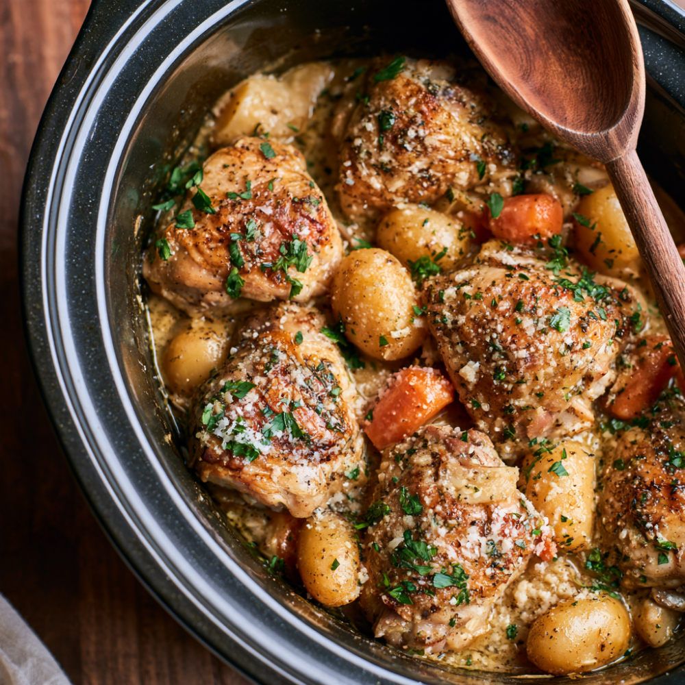 Crockpot Chicken and Potatoes