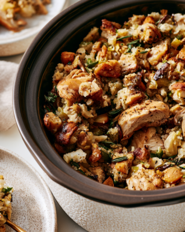 Crockpot Chicken and Stuffing