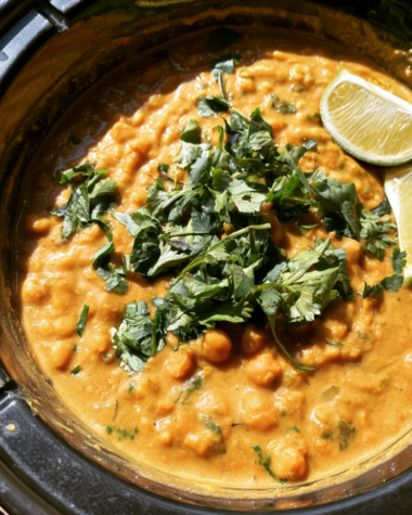 Crockpot Coconut Lentil Soup - slow cooker