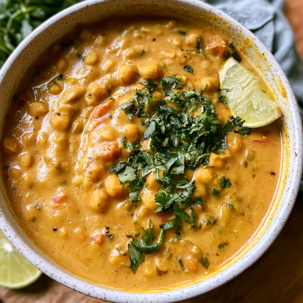 Crockpot Coconut Lentil Soup