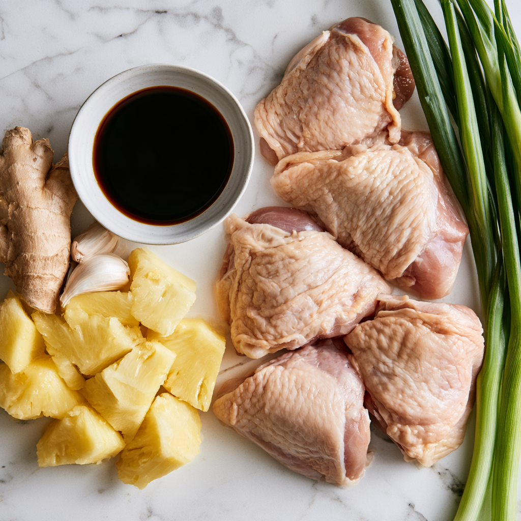 Crockpot Hawaiian Chicken Ingredients