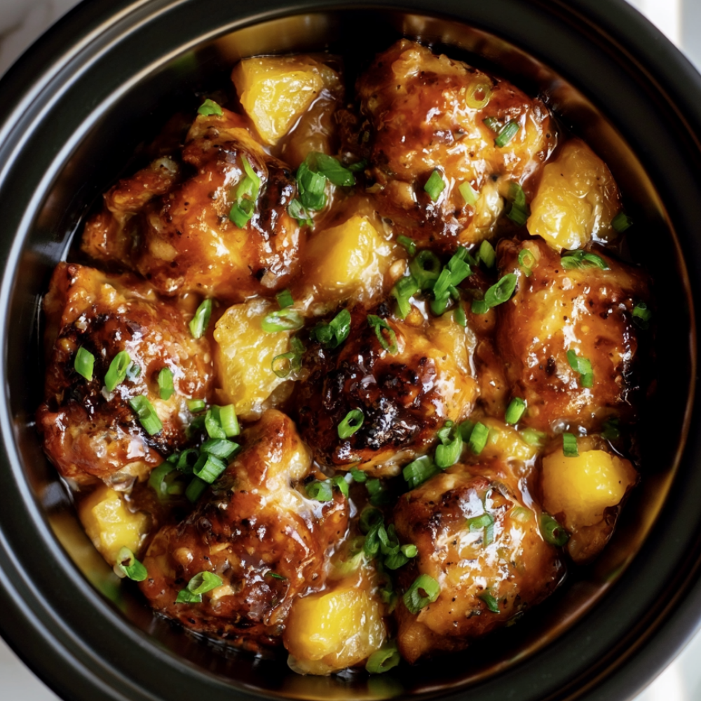 Crockpot Hawaiian Chicken