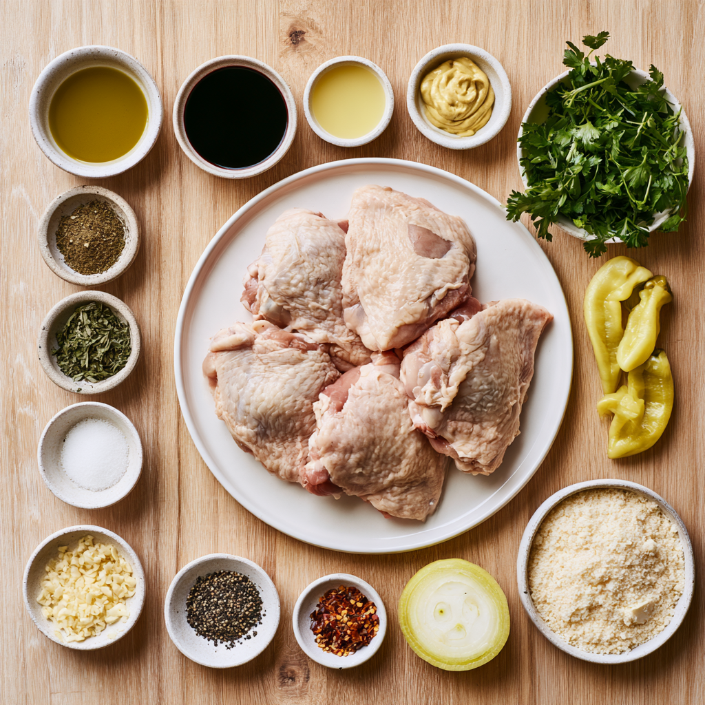 Crockpot Italian Chicken-ingredients