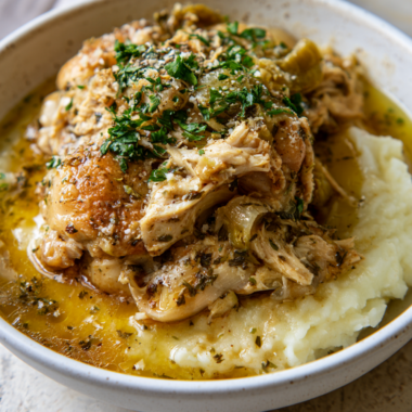 Crockpot Italian Chicken serving suggestions