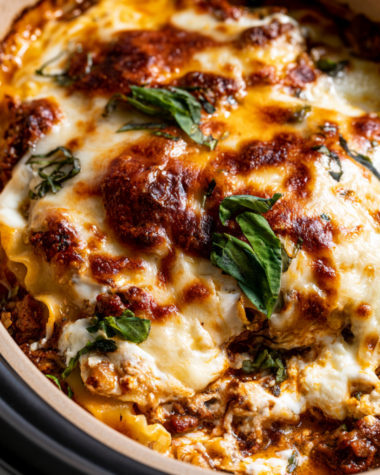 Crockpot Lasagna with Ricotta